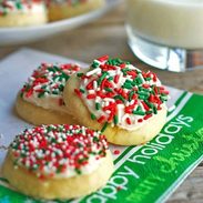 Fluffy Sugar Cookies & Vanilla Frosting
