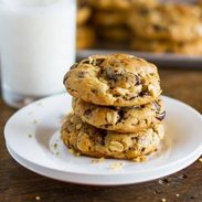 Peanut Butter Oatmeal Chocolate Chip Cookies