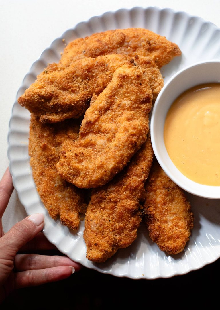 Air fryer breaded chicken tenders.