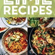 Collage of lime recipes pin