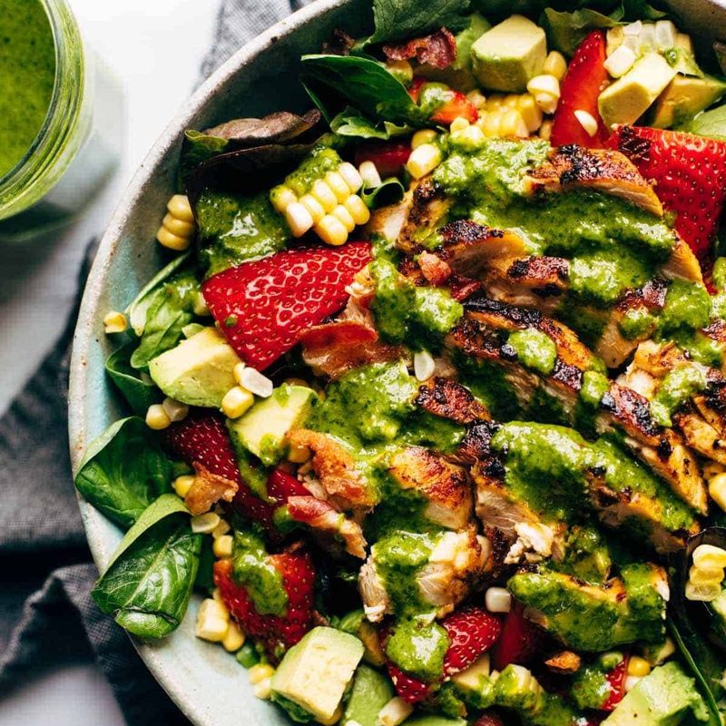 Summer Cobb Salad in a bowl.